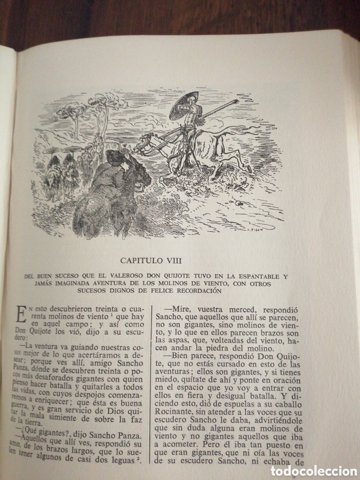 Libros de segunda mano: Cuatro tomos CERVANTES DON QUIJOTE DE LA MANCHA - Foto 4