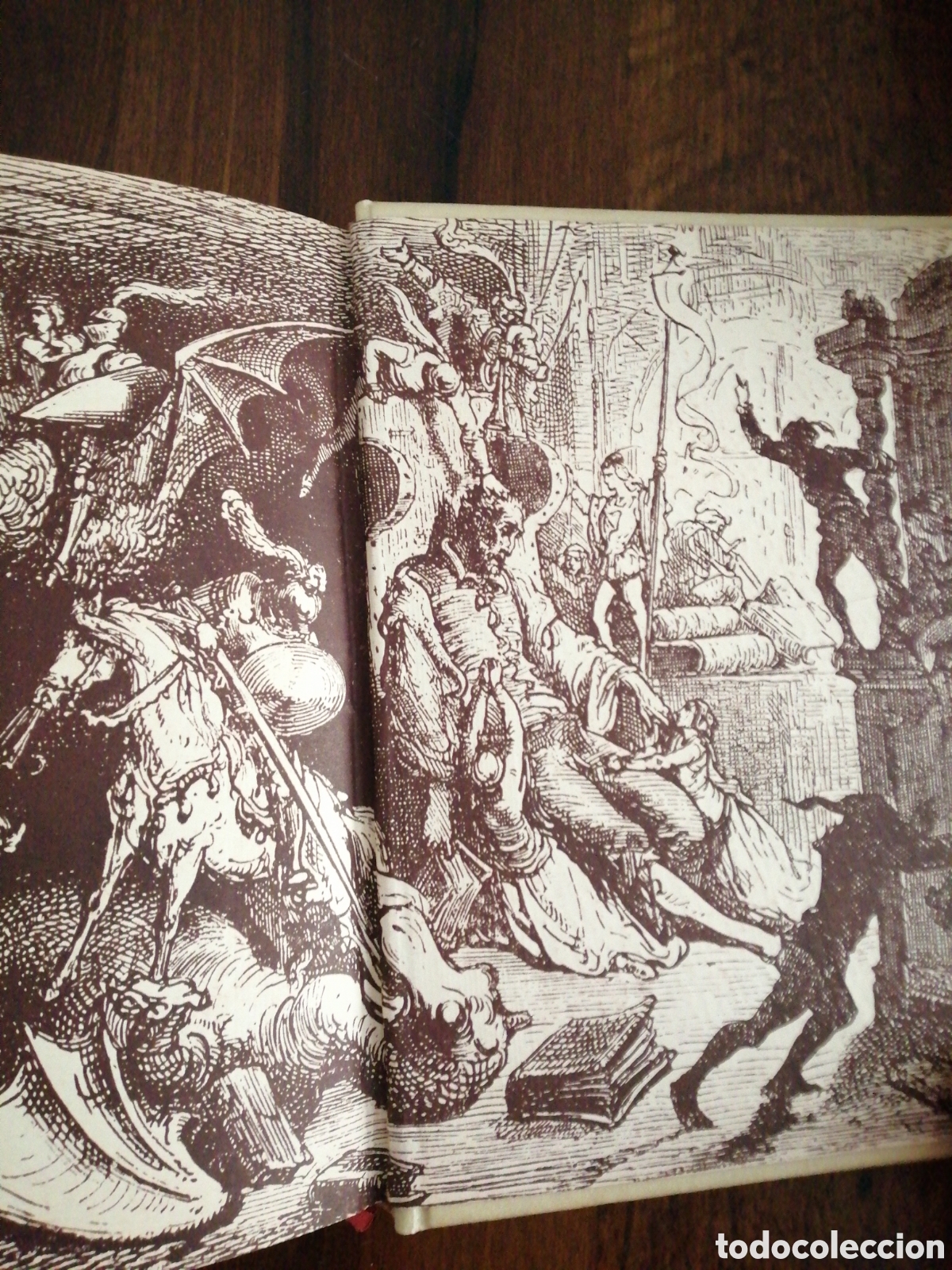 Libros de segunda mano: Cuatro tomos CERVANTES DON QUIJOTE DE LA MANCHA - Foto 5