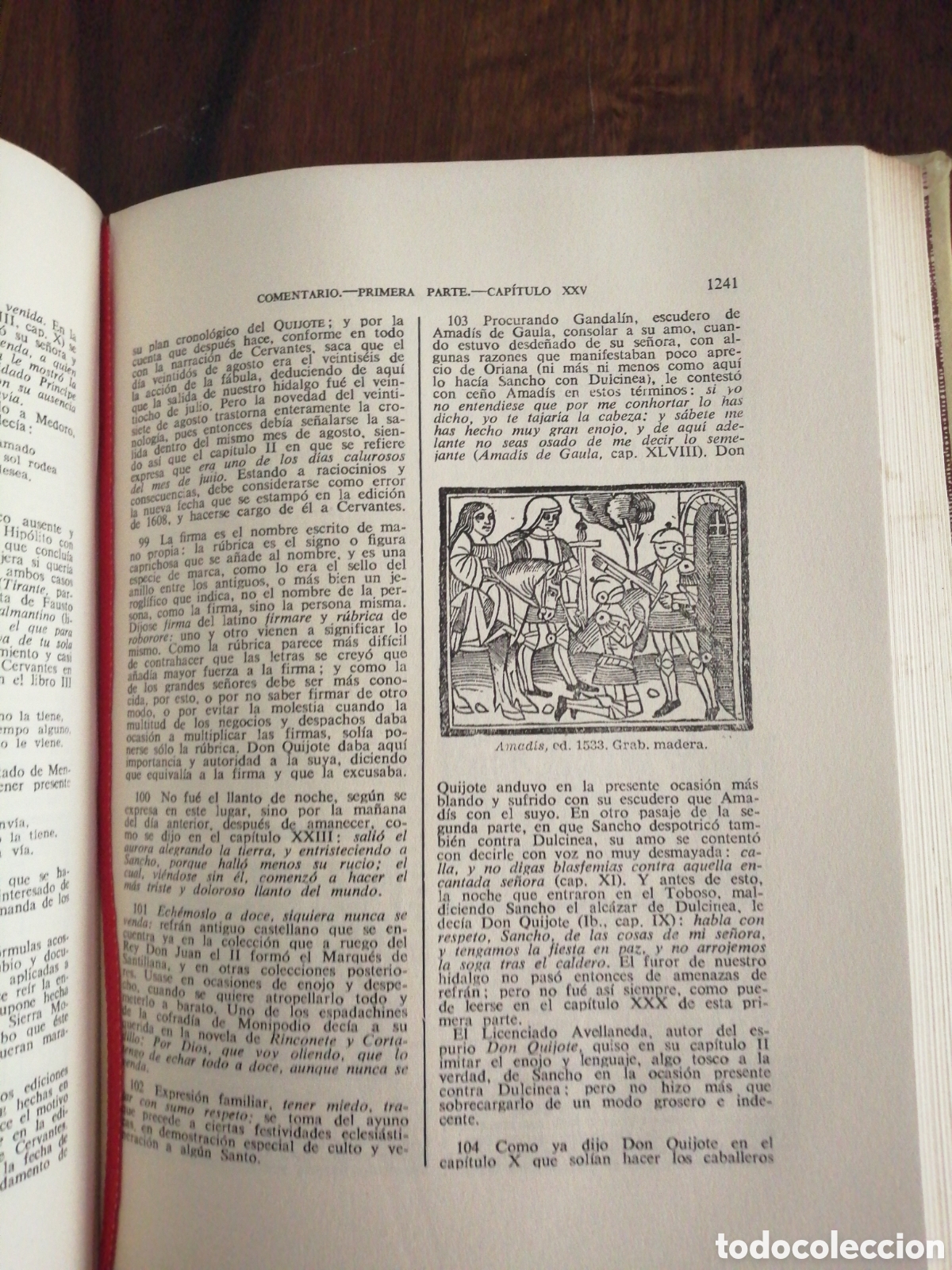 Libros de segunda mano: Cuatro tomos CERVANTES DON QUIJOTE DE LA MANCHA - Foto 10