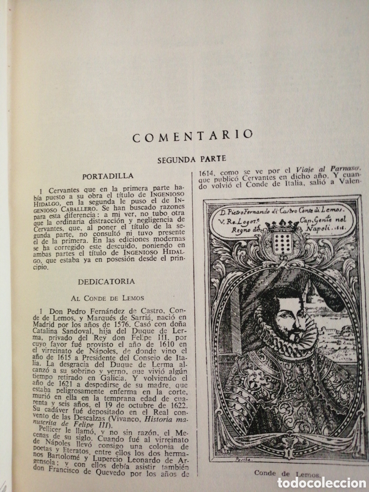 Libros de segunda mano: Cuatro tomos CERVANTES DON QUIJOTE DE LA MANCHA - Foto 12