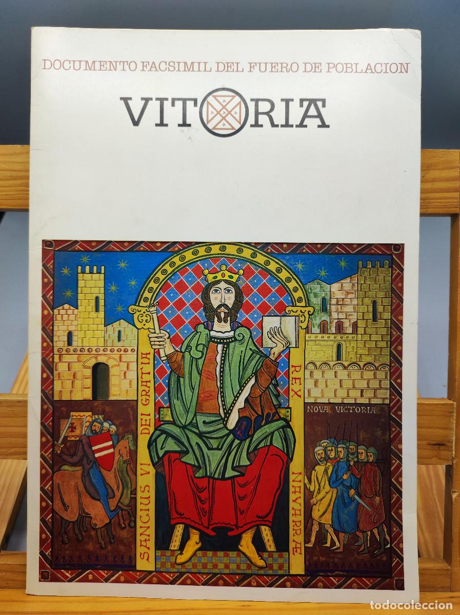 Second hand books: Vitoria. Documento facsímil del fuero de población