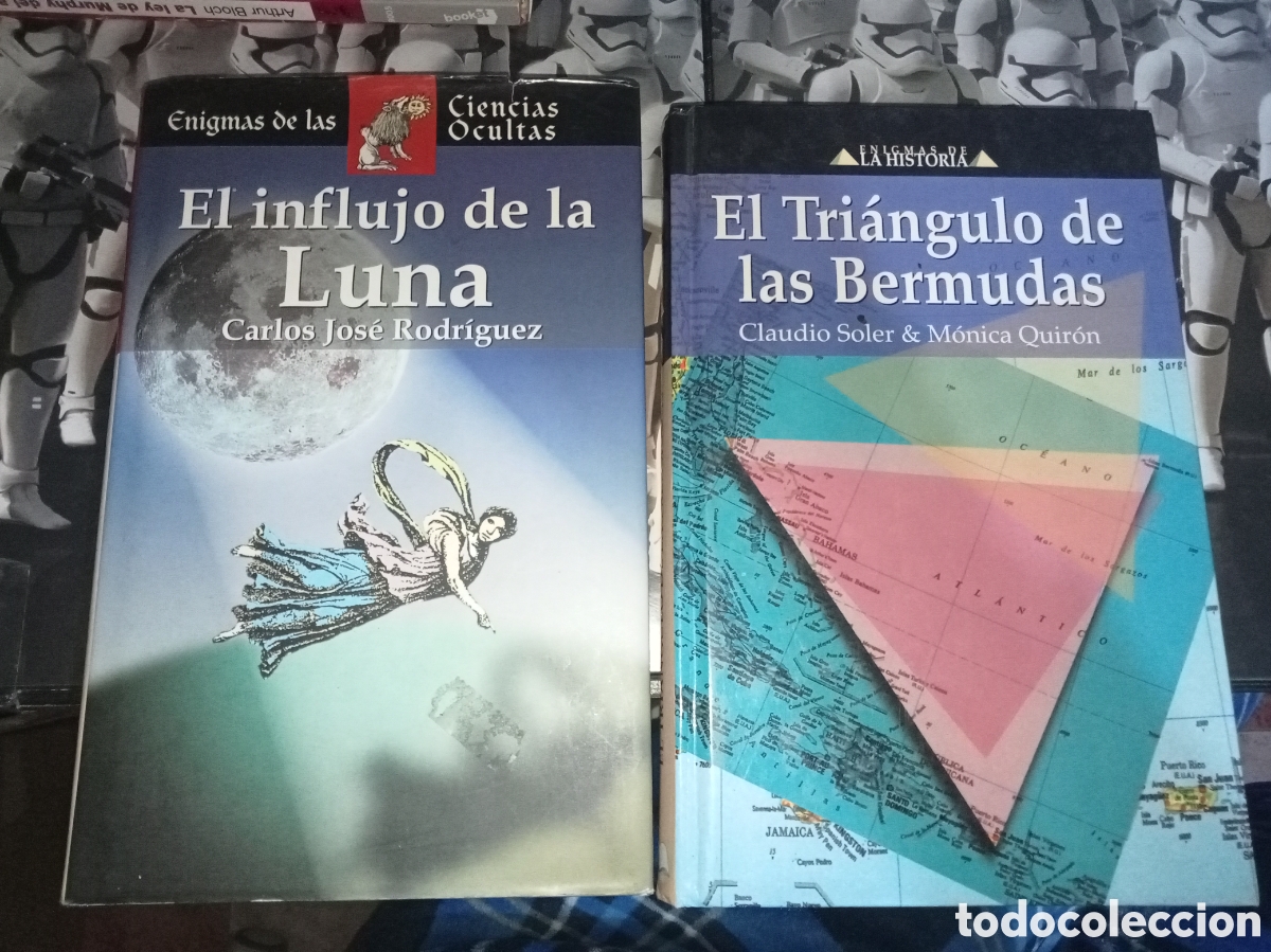 Libros de segunda mano: El influjo de la luna el tri&aacute;ngulo de las Bermudas - Foto 1
