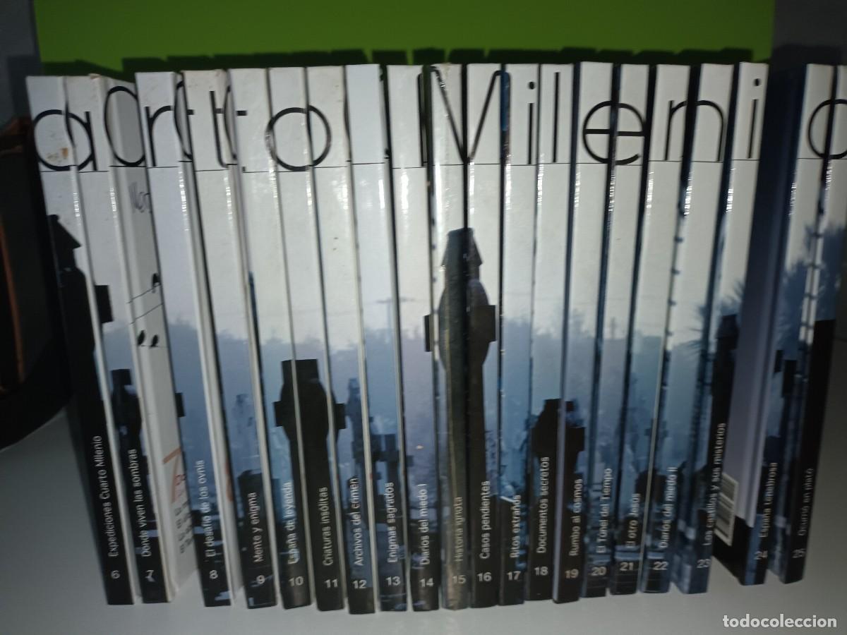 Libros de segunda mano: CUARTO MILENIO -IKER J&Iacute;MENEZ - COLECCI&Oacute;N 20 LIBROS + DVDs - Foto 1