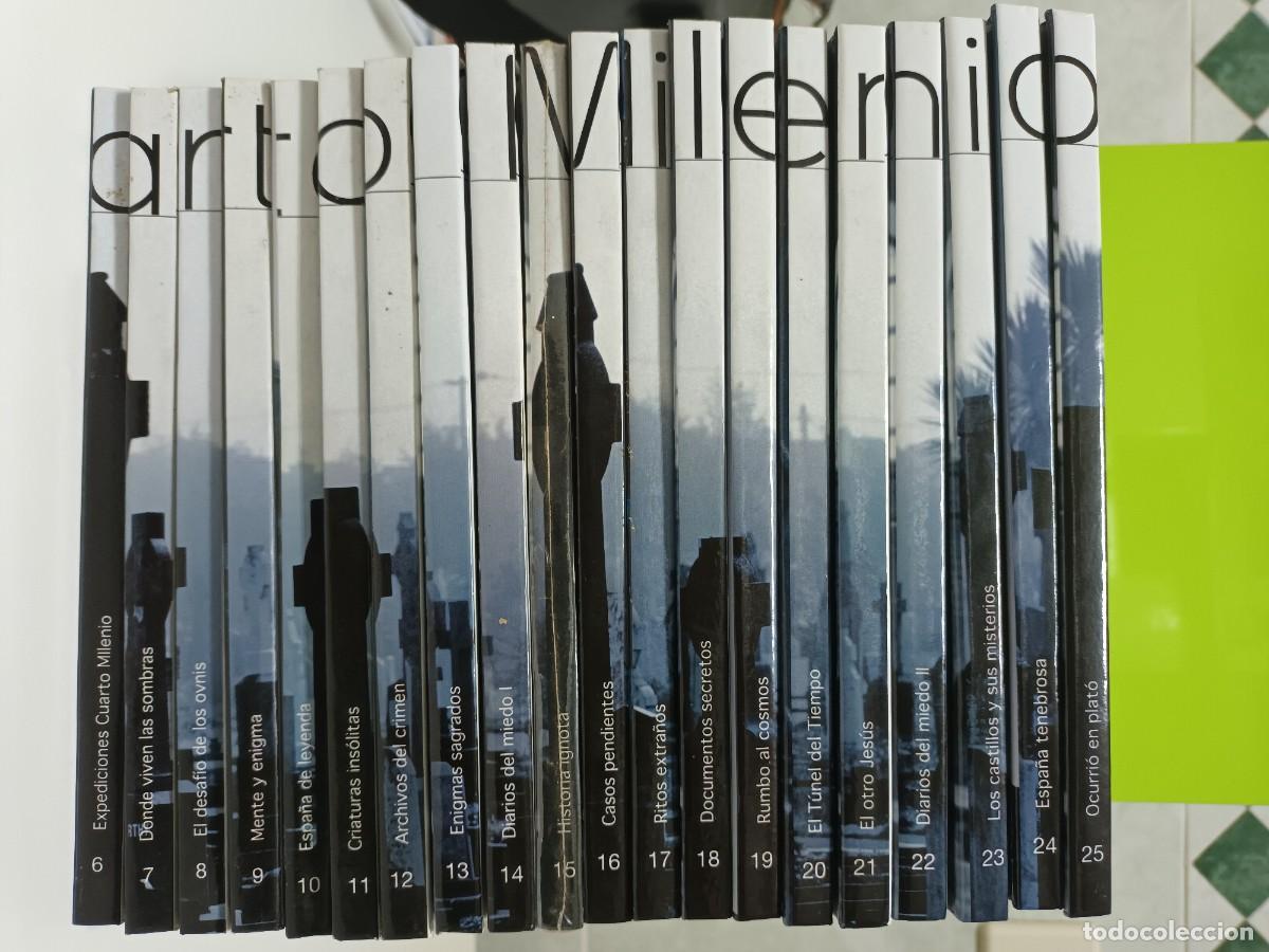 Libros de segunda mano: CUARTO MILENIO -IKER J&Iacute;MENEZ - COLECCI&Oacute;N 20 LIBROS + DVDs - Foto 2
