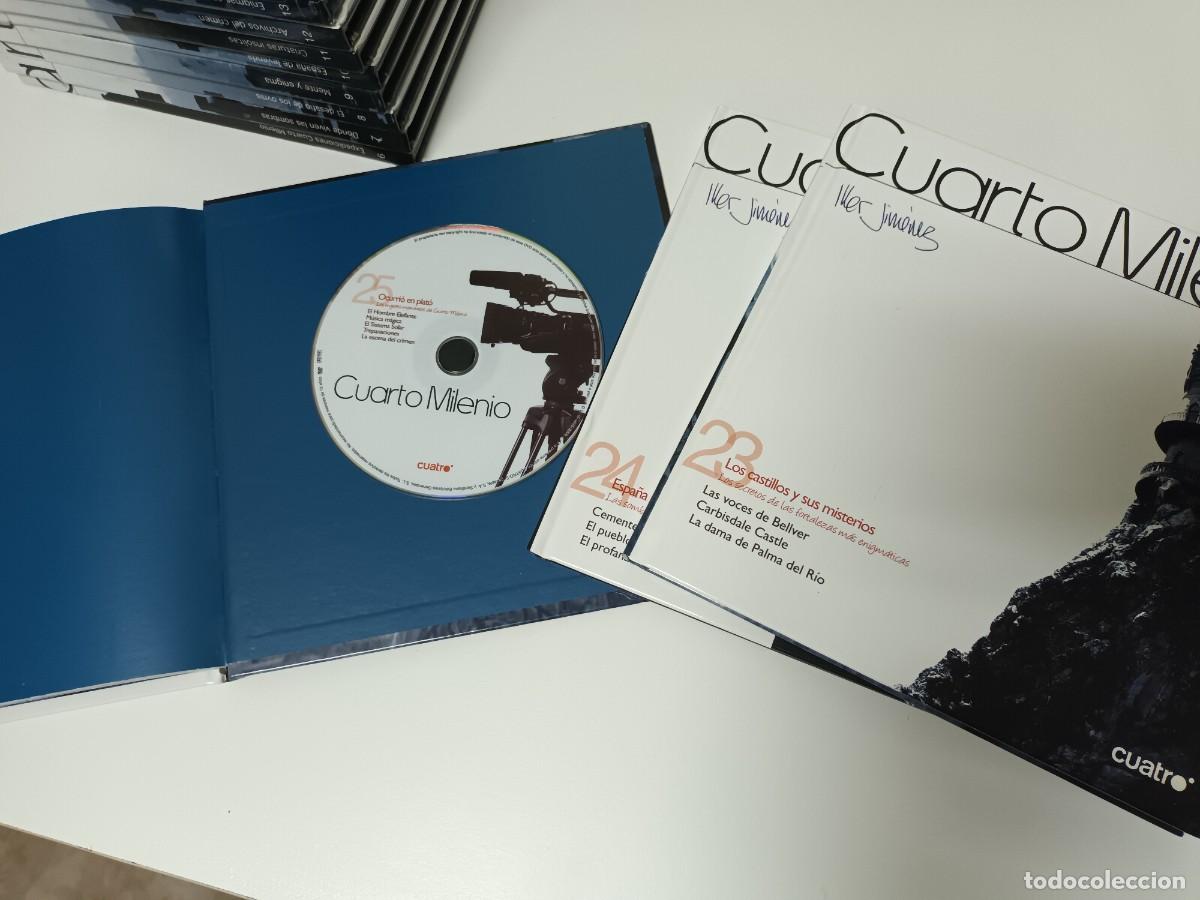 Libros de segunda mano: CUARTO MILENIO -IKER J&Iacute;MENEZ - COLECCI&Oacute;N 20 LIBROS + DVDs - Foto 3