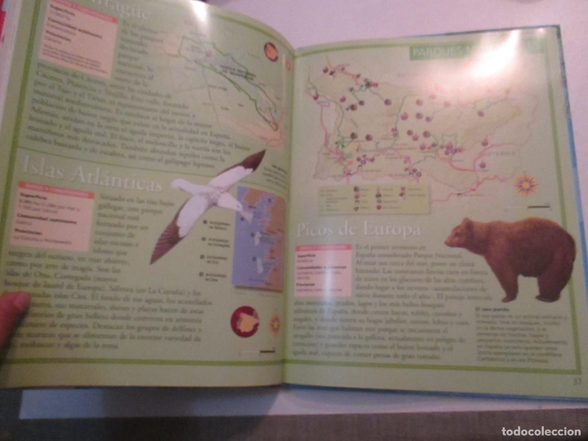 Libros de segunda mano: Atlas de Espa&ntilde;a con animales W32804 - Foto 3