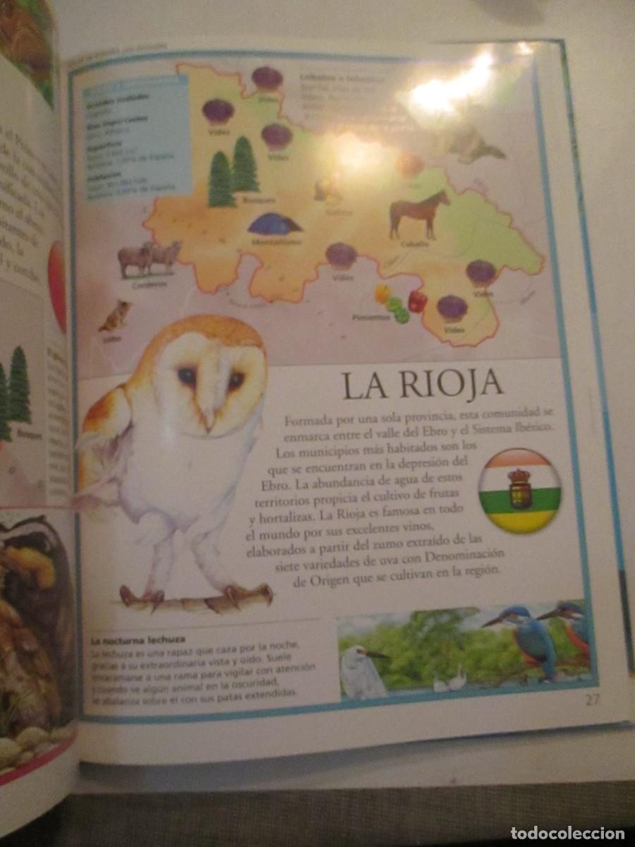 Libros de segunda mano: Atlas de Espa&ntilde;a con animales W32804 - Foto 4