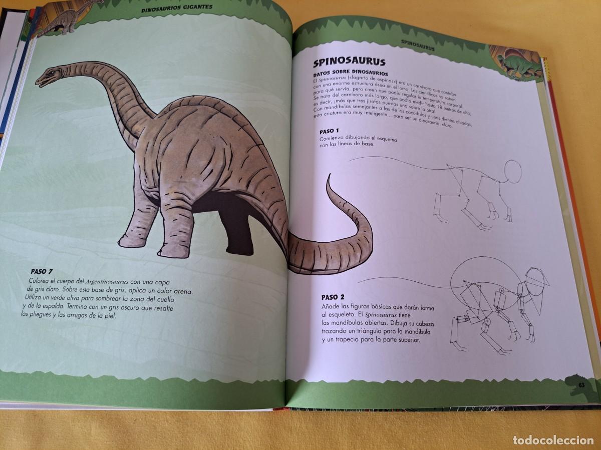 Libros de segunda mano: STEVE BEAUMONT - COMO DIBUJAR DINOSAURIOS - EDICIONES SM 2011 - Foto 5