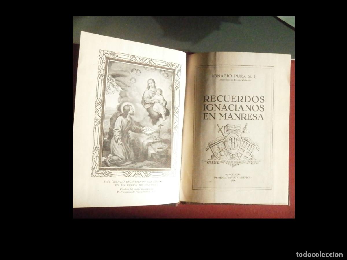 Libros de segunda mano: Recuerdos Ignacianos en Manresa. Ignacio Puig - Foto 6