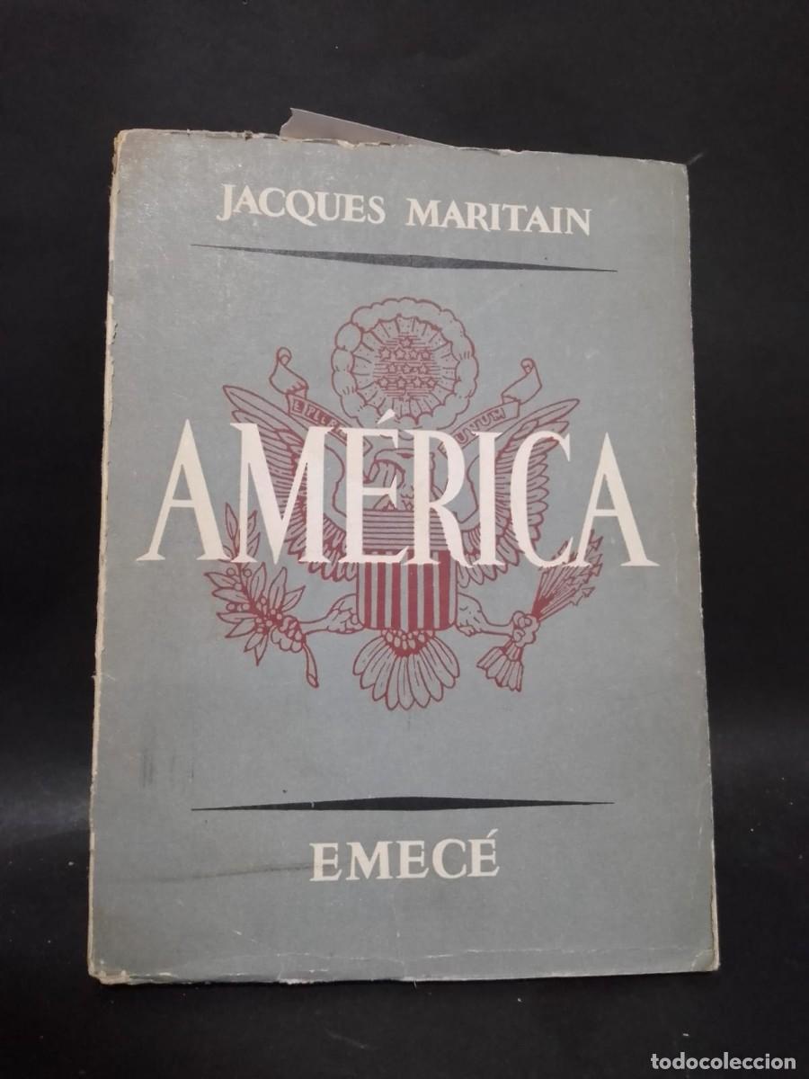 Libros de segunda mano: JACQUES MARITAIN-AMERICA-1958 - Foto 1