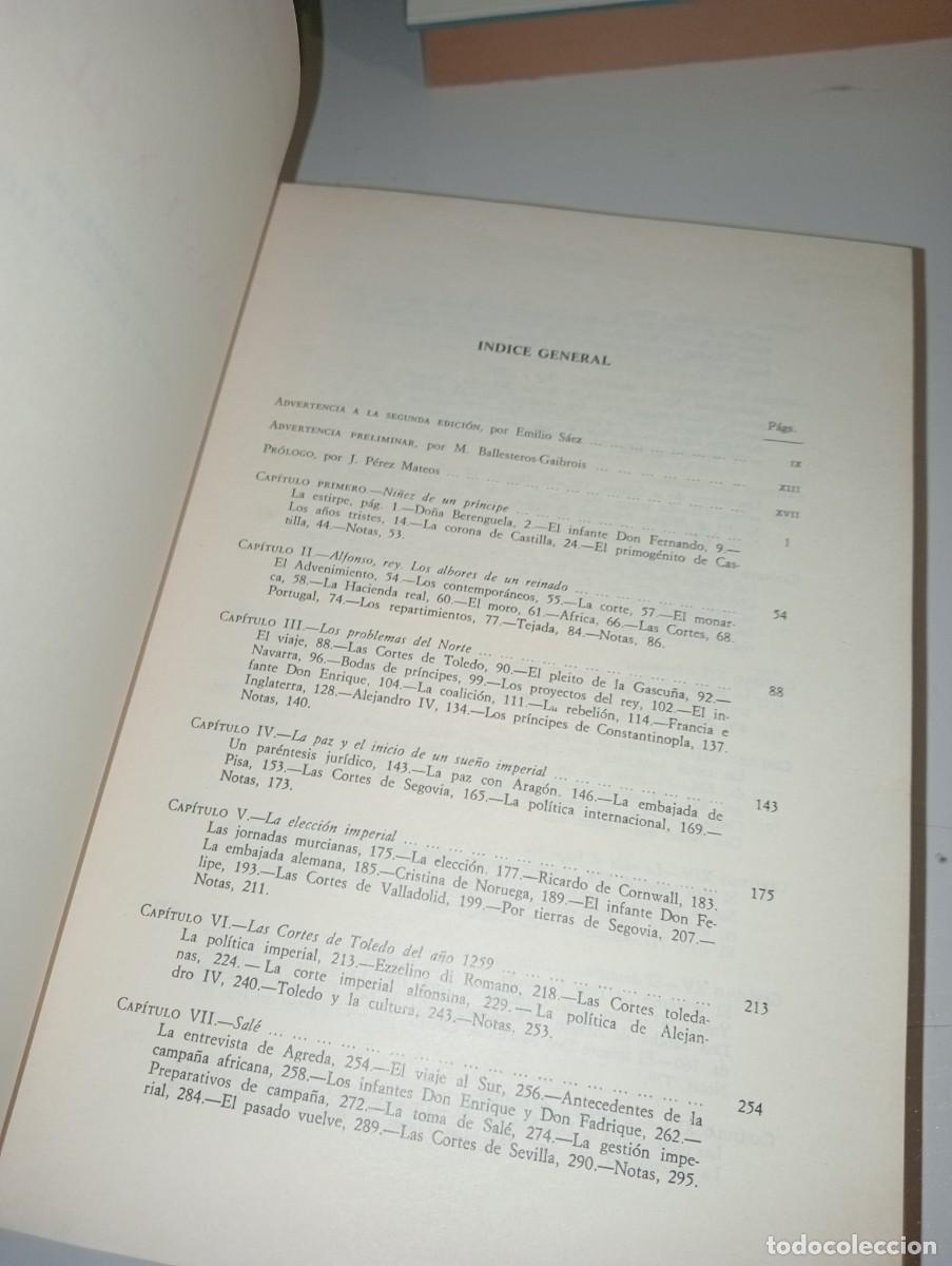 Libros de segunda mano: Alfonso X el sabio. Antonio Ballesteros - Foto 4