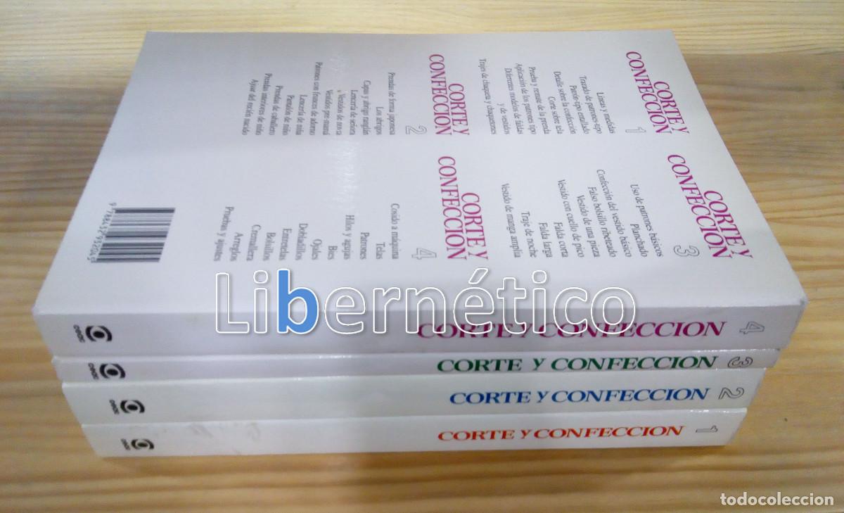 Libros de segunda mano: Corte y confecci&oacute;n Ceac. Cuatro tomos, obra completa - Foto 5