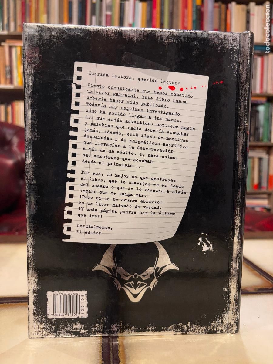 Libros de segunda mano: El libro malvado. Magnus Myst. - Foto 2
