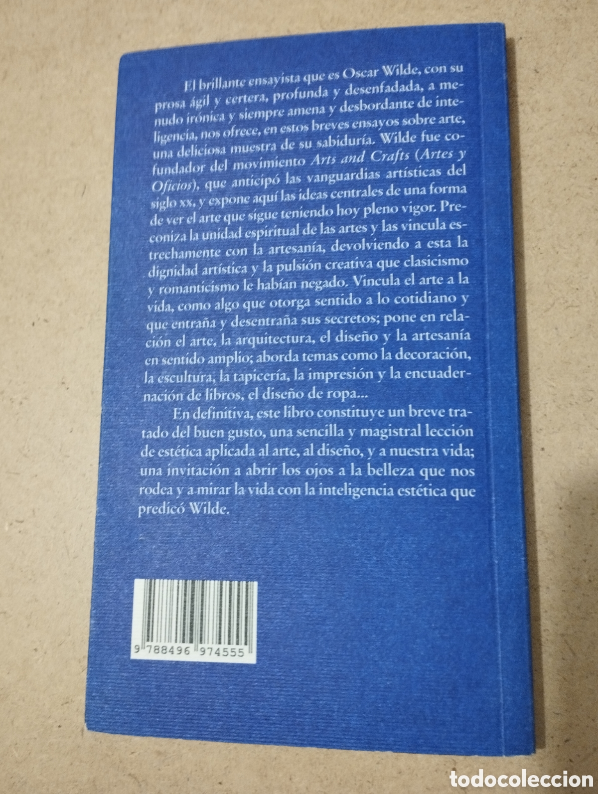 Libros de segunda mano: LAS ARTES Y EL ARTESANO (OSCAR WILDE) - Foto 4