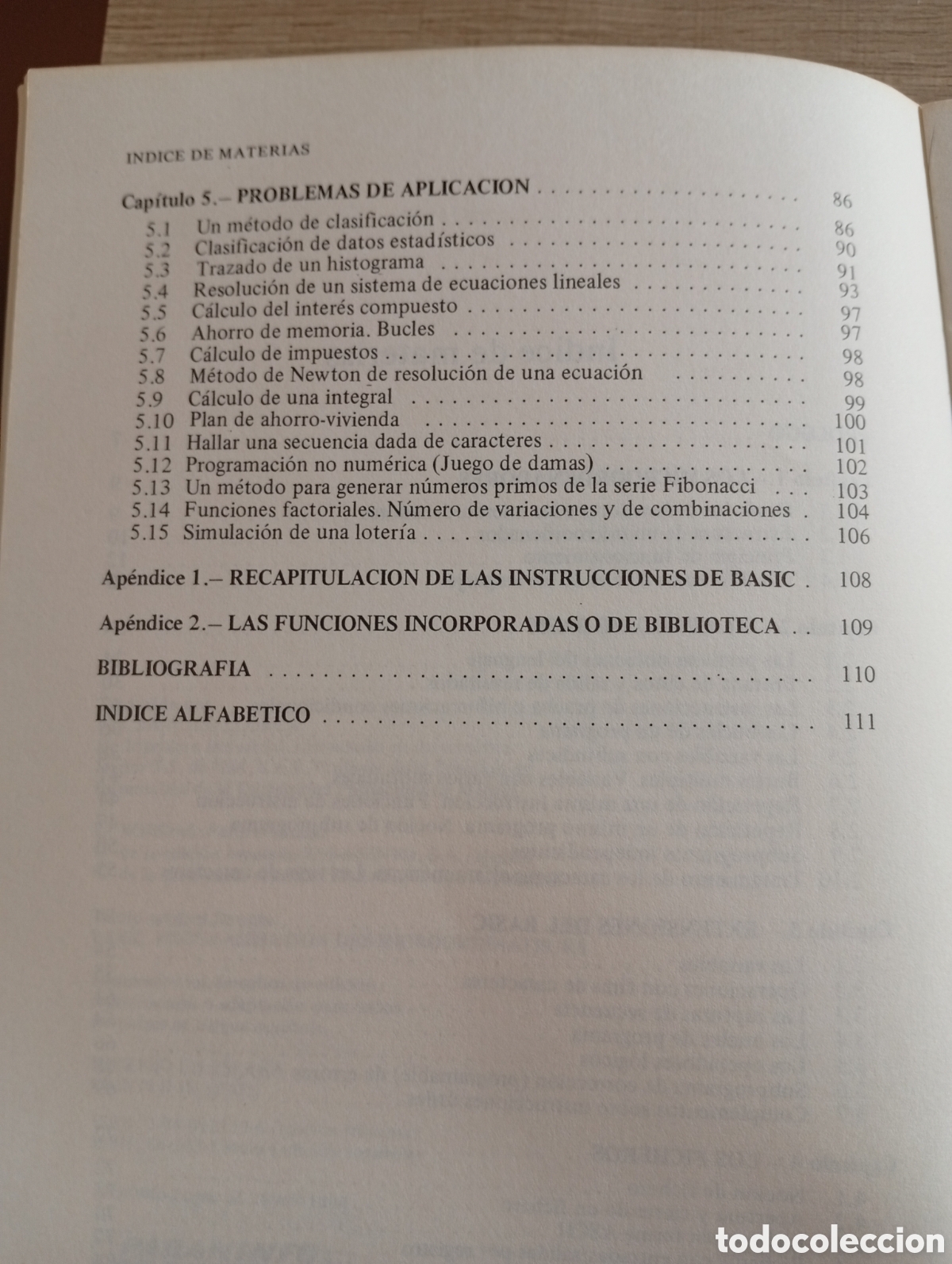 Libros de segunda mano: Basic Programaci&oacute;n de microordenadores / Alain Checroun. Madrid: Paraninfo, 1984. - Foto 4