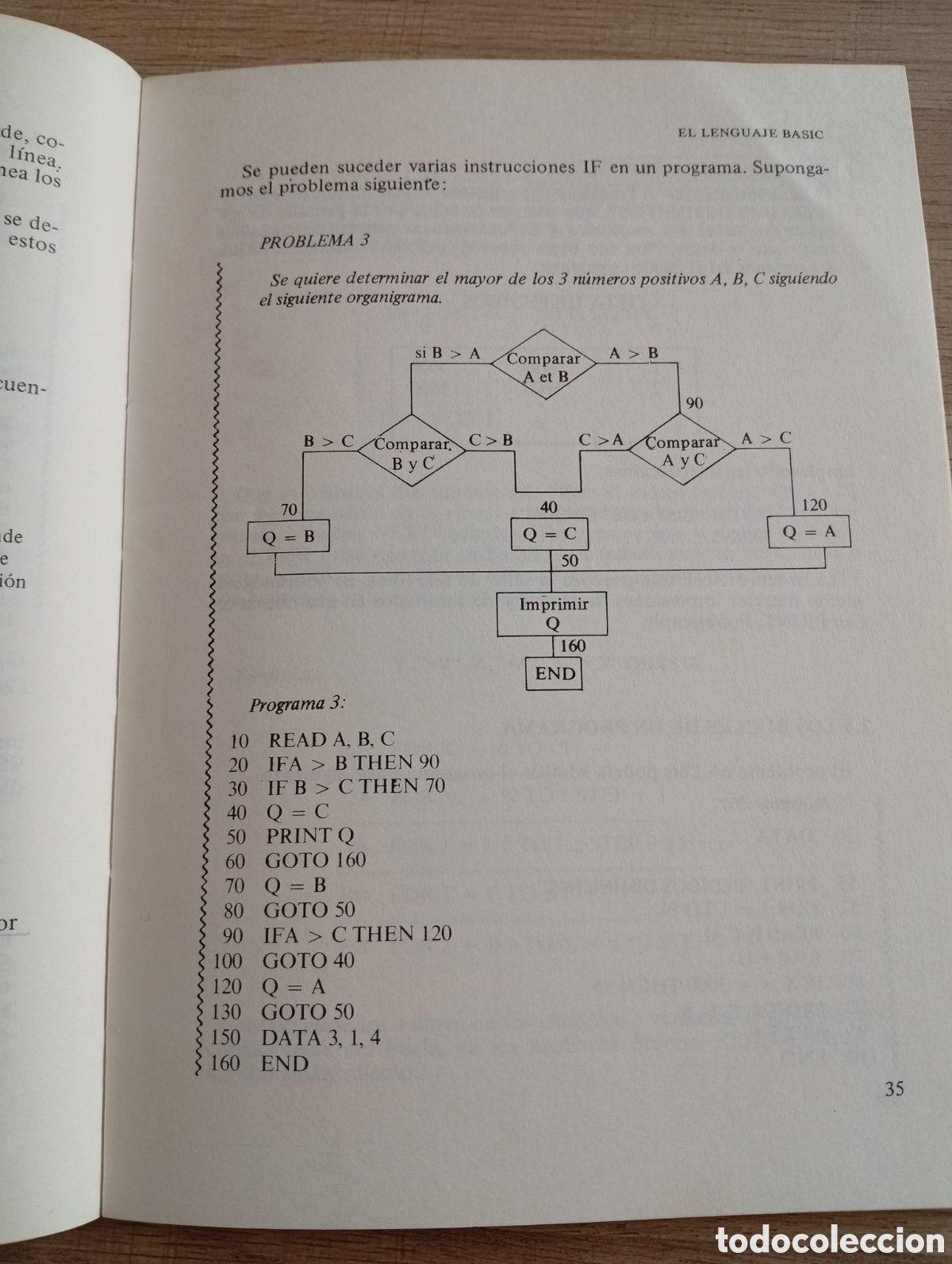 Libros de segunda mano: Basic Programaci&oacute;n de microordenadores / Alain Checroun. Madrid: Paraninfo, 1984. - Foto 5