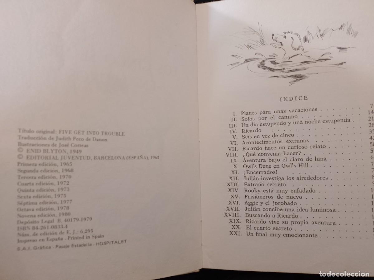 Libros de segunda mano: LOS CINCO EDITORIAL JUVENTUD - Foto 6