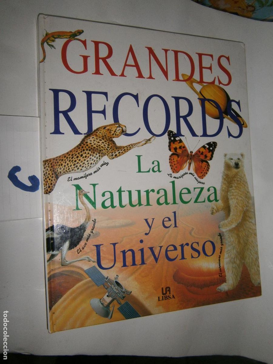 Libri di seconda mano: GRANDES RECORDS - LA NATURALEZA Y EL UNIVERSO
