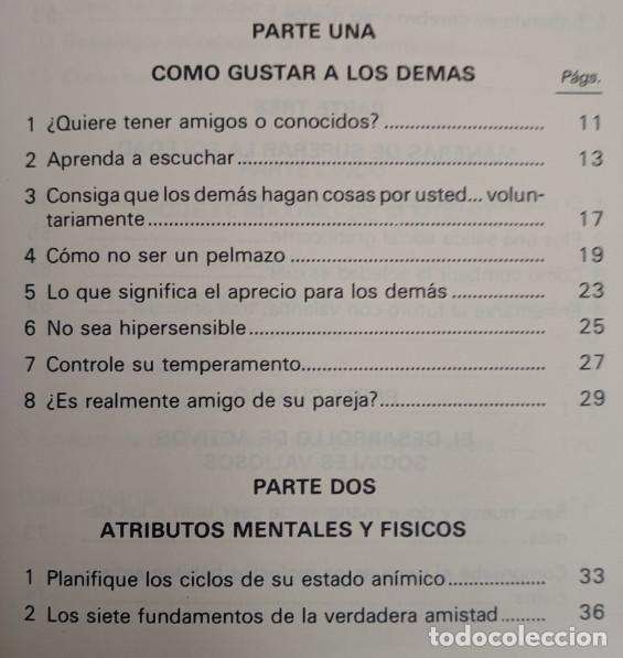 Libros de segunda mano: COMO GANAR AMIGOS, GILBERT OAKLEY, EDAF 1990 - Foto 4