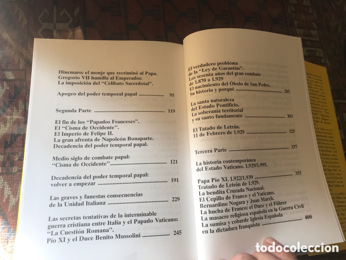 Libros de segunda mano: La incre&iacute;ble historia del Estado Vaticano. &Aacute;lvaro Baeza. ABL editor - Foto 7