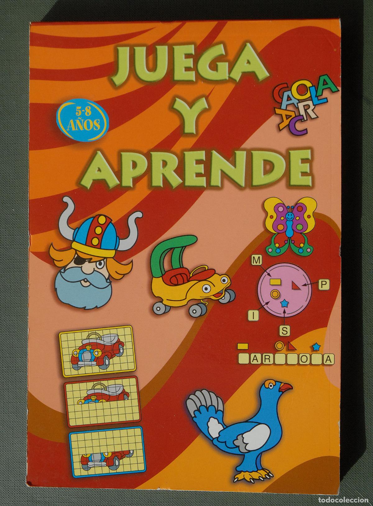 Libros de segunda mano: JUEGA Y APRENDE - ALBOR LIBROS - PASATIEMPOS 5-8 A&Ntilde;OS - Foto 2