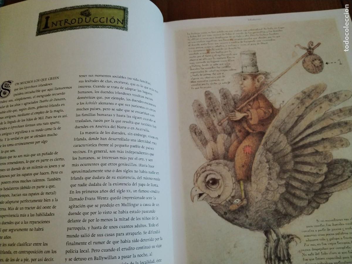 Libros de segunda mano: El libro de los duendes -Niall Macnamara -wayne anderson-primera edici&oacute;n - Foto 6