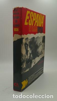 Libros de segunda mano: Espa&ntilde;a en llamas 1936. Con dos discos - VARIOS - Foto 1