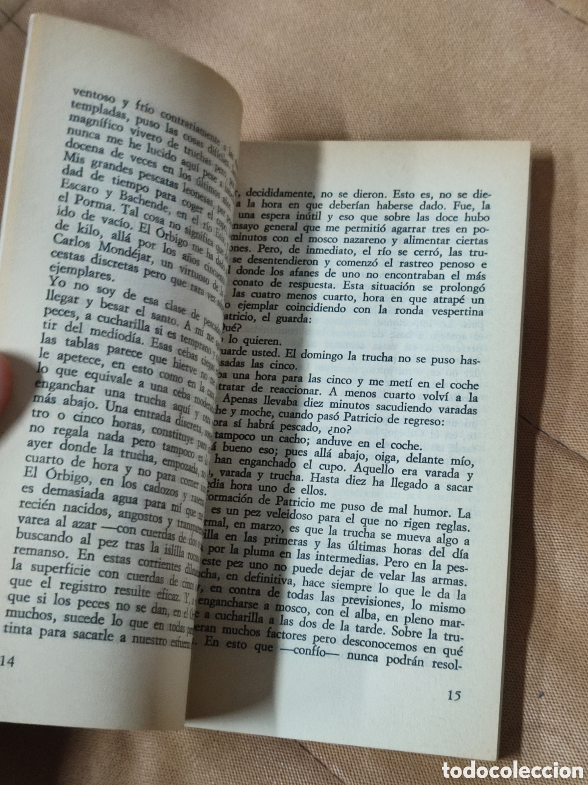 Libros de segunda mano: Mis amigas las truchas Miguel Delibes - Foto 3