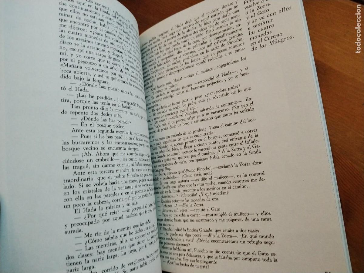 Libros de segunda mano: Las aventuras de Pinocho -ediciones Vulcano -collodi - Foto 6