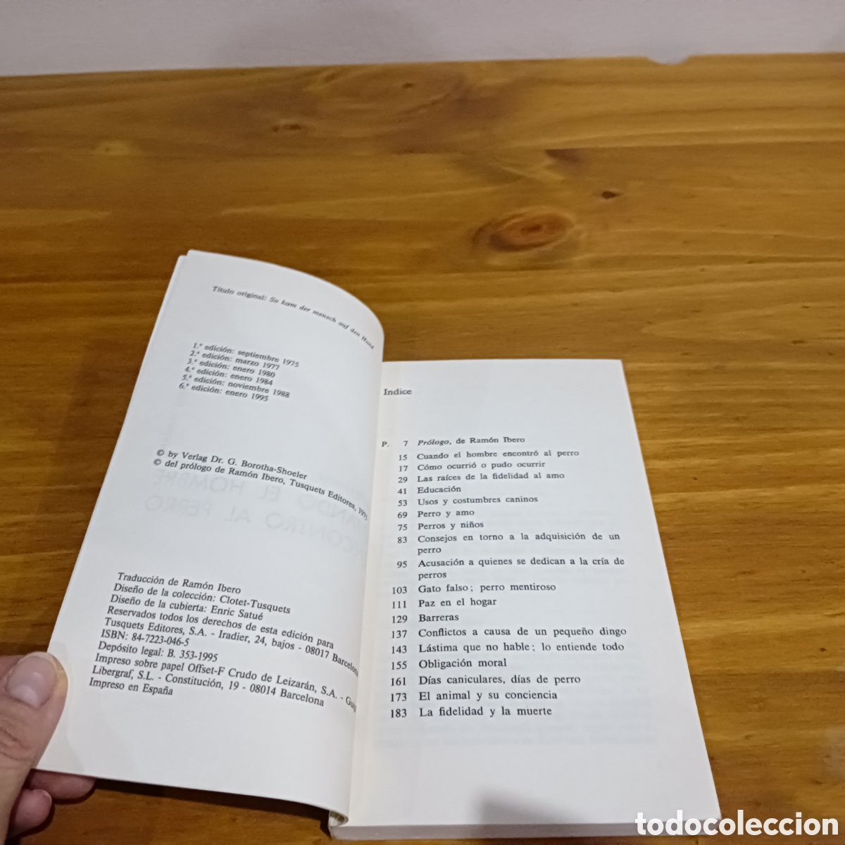 Libros de segunda mano: Cuando el hombre encontr&oacute; al perro - Foto 3