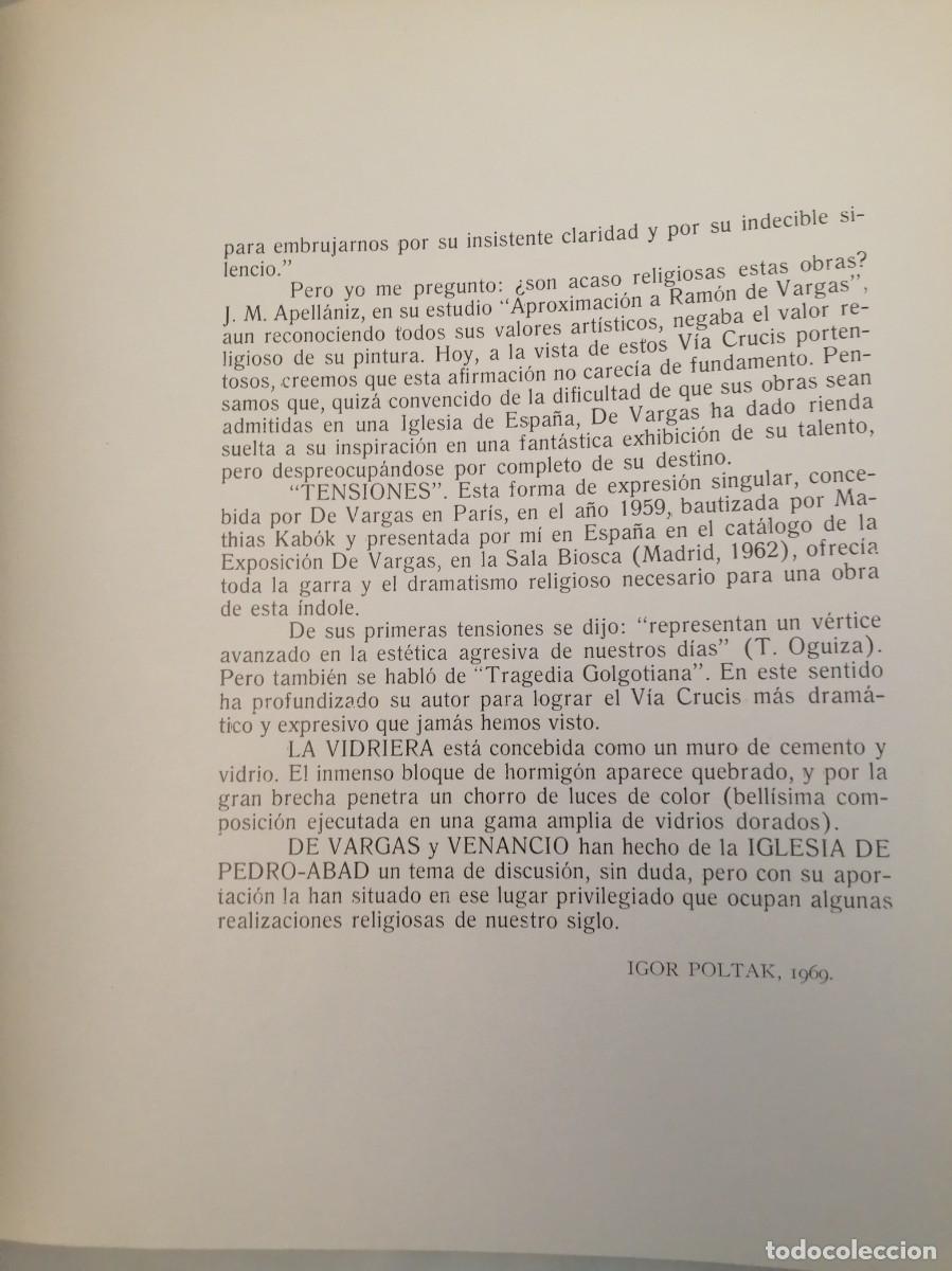 Libros de segunda mano: De Vargas y Venancio Blanco: LA IGLESIA DE PEDRO-ABAD - Foto 7