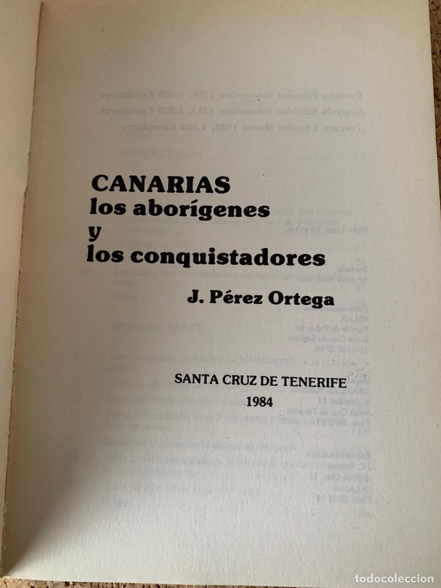 Libros de segunda mano: Canarias, los abor&iacute;genes y los conquistadores (Bols 41) - Foto 2