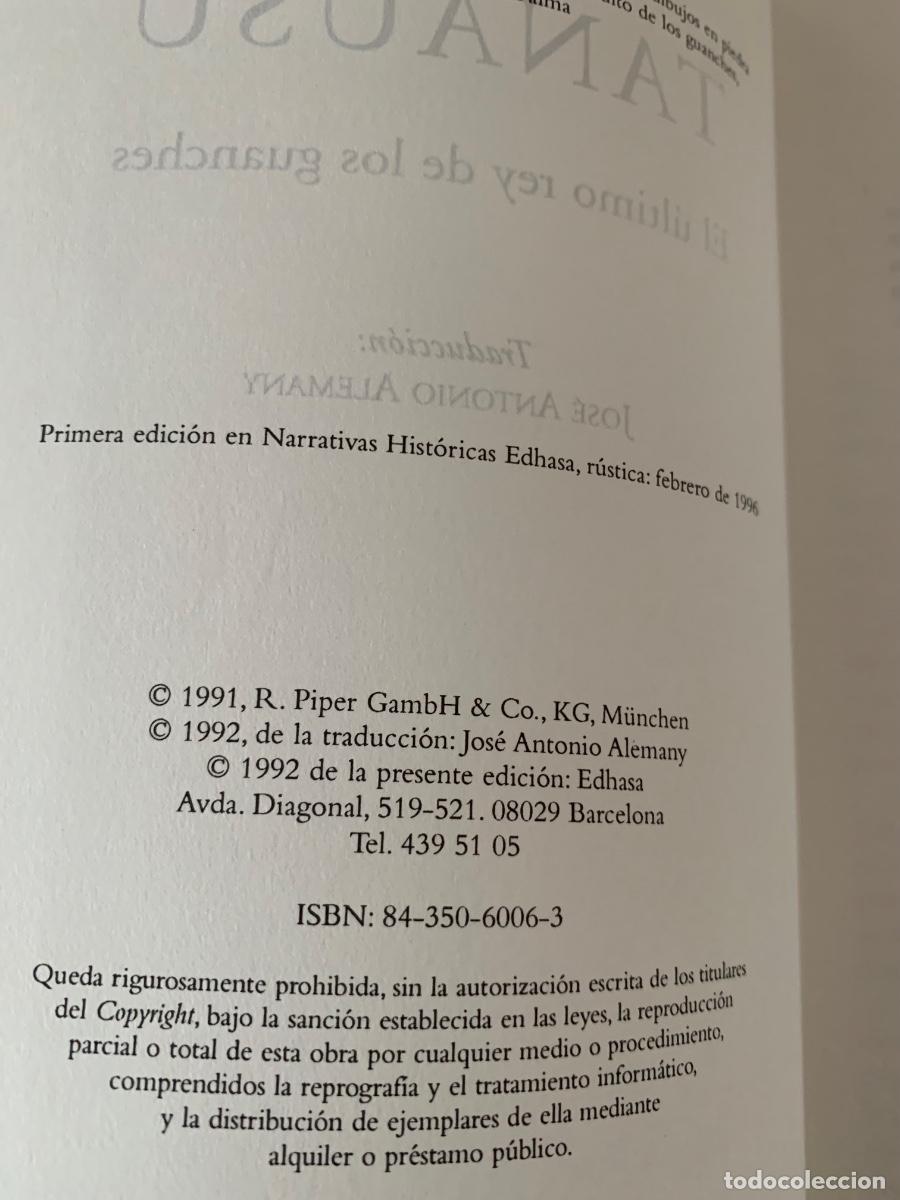 Libros de segunda mano: Tanaus&uacute;, el &uacute;ltimo rey de los guanches (Bols 41) - Foto 3