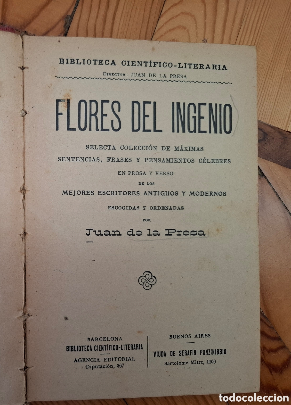 Libros de segunda mano: FLORES DEL INGENIO - Juan de la Presa - Foto 2