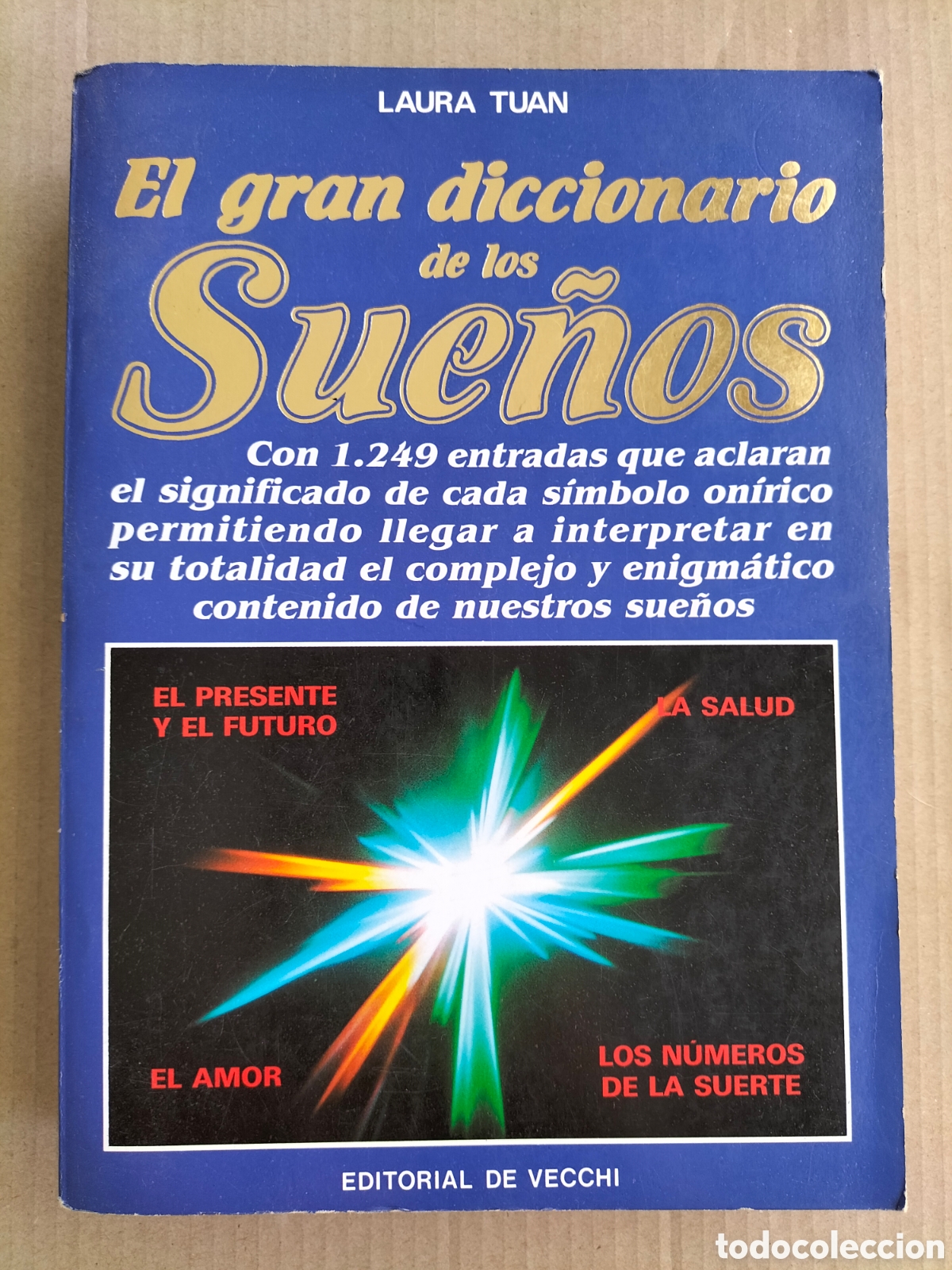 Libros de segunda mano: El gran diccionario de los sue&ntilde;os. Laura Tuan. Editorial de Vecchi, 1987. Libro - Foto 1