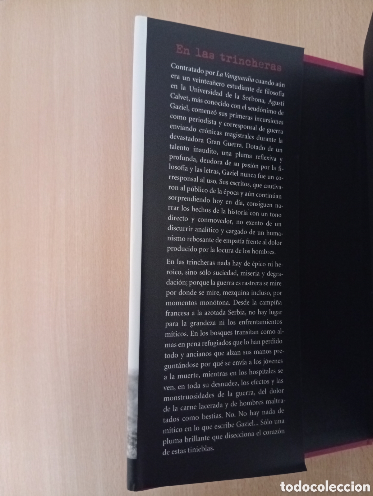 Libros de segunda mano: EN LAS TRINCHERAS. Gaziel. C&iacute;rculo de Lectores - Foto 4