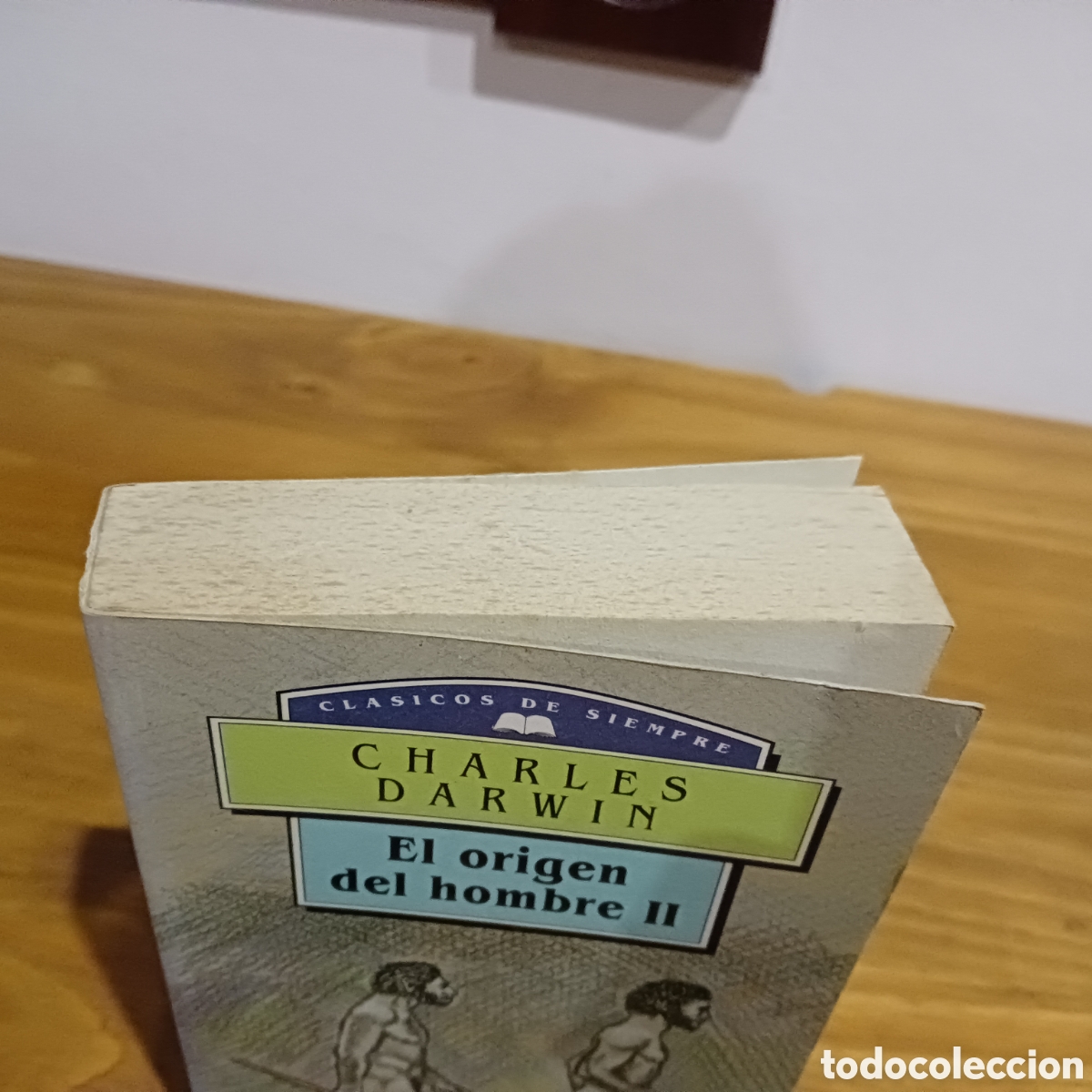 Libros de segunda mano: El origen del hombre I y II. Charles Darwin. - Foto 4