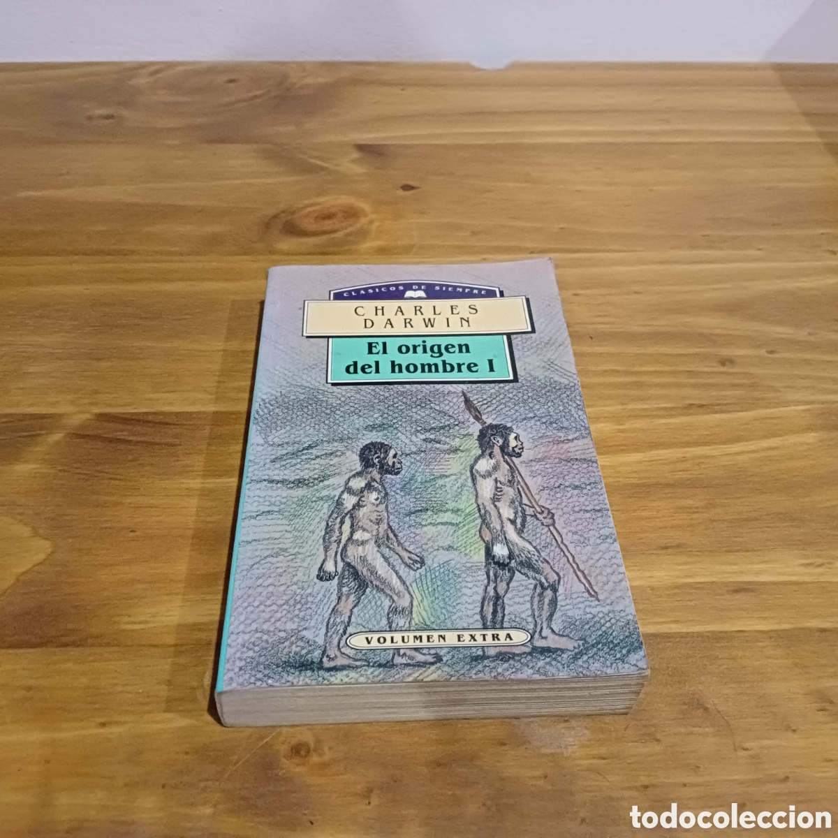 Libros de segunda mano: El origen del hombre I y II. Charles Darwin. - Foto 5