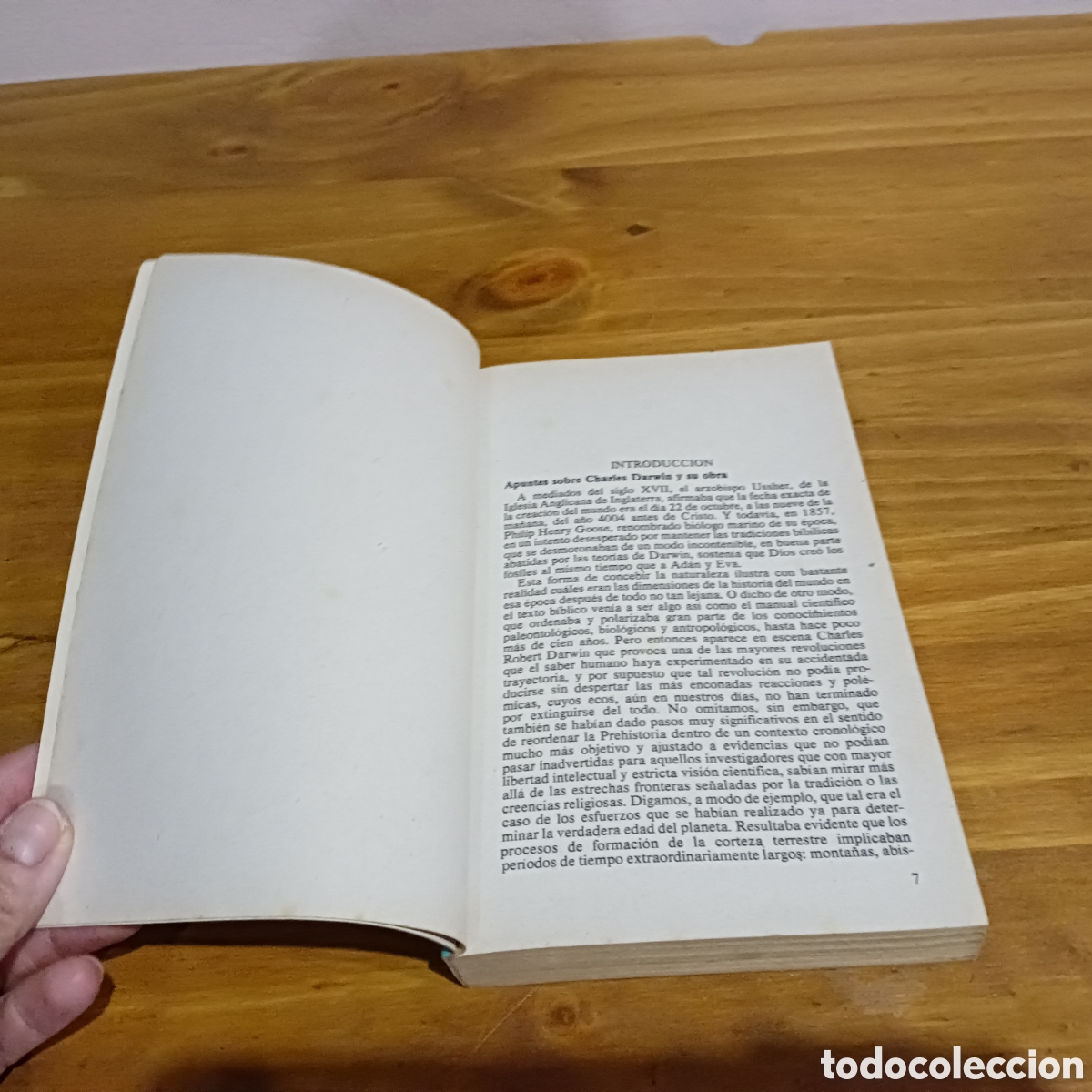 Libros de segunda mano: El origen del hombre I y II. Charles Darwin. - Foto 6