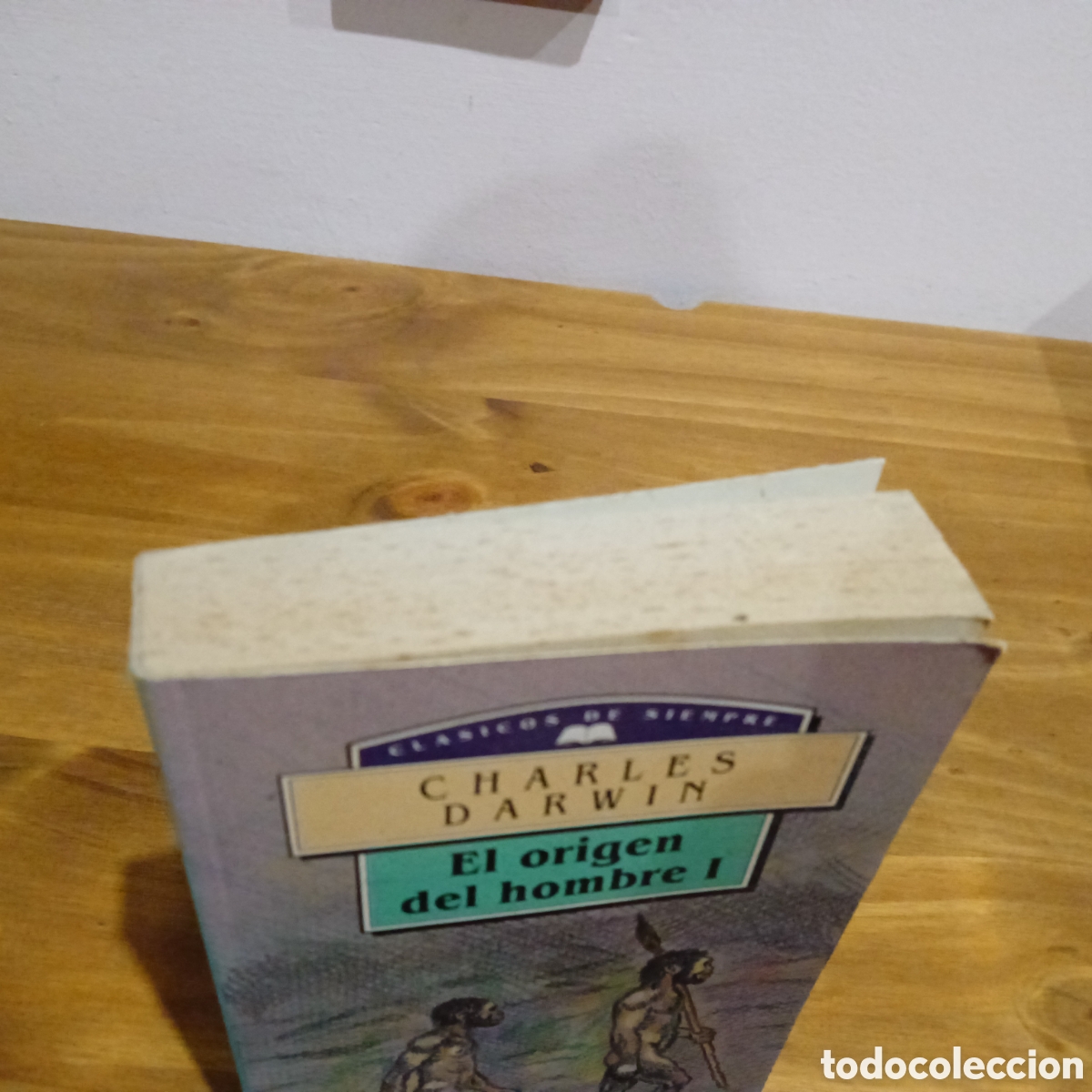 Libros de segunda mano: El origen del hombre I y II. Charles Darwin. - Foto 8