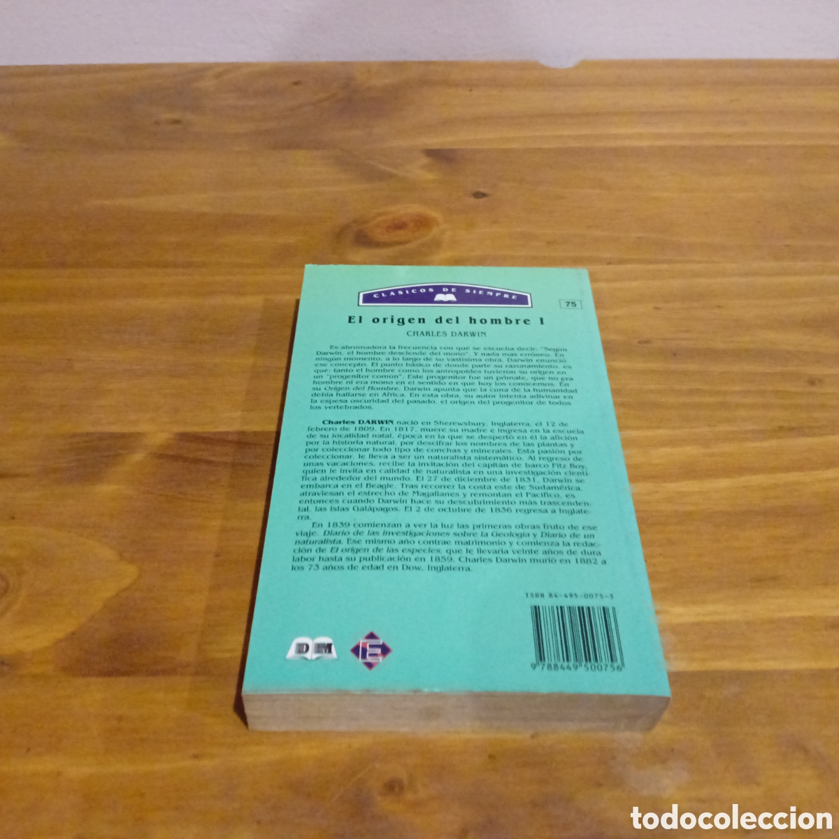 Libros de segunda mano: El origen del hombre I y II. Charles Darwin. - Foto 9