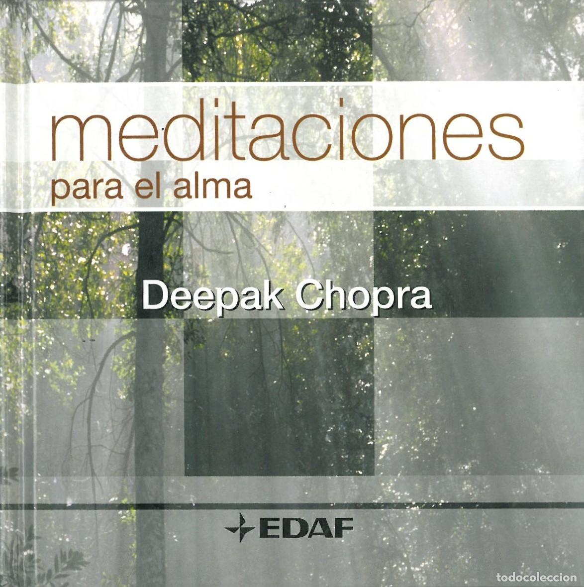 Libros de segunda mano: Meditaciones para el alma - Chopra, Deepak - Foto 1