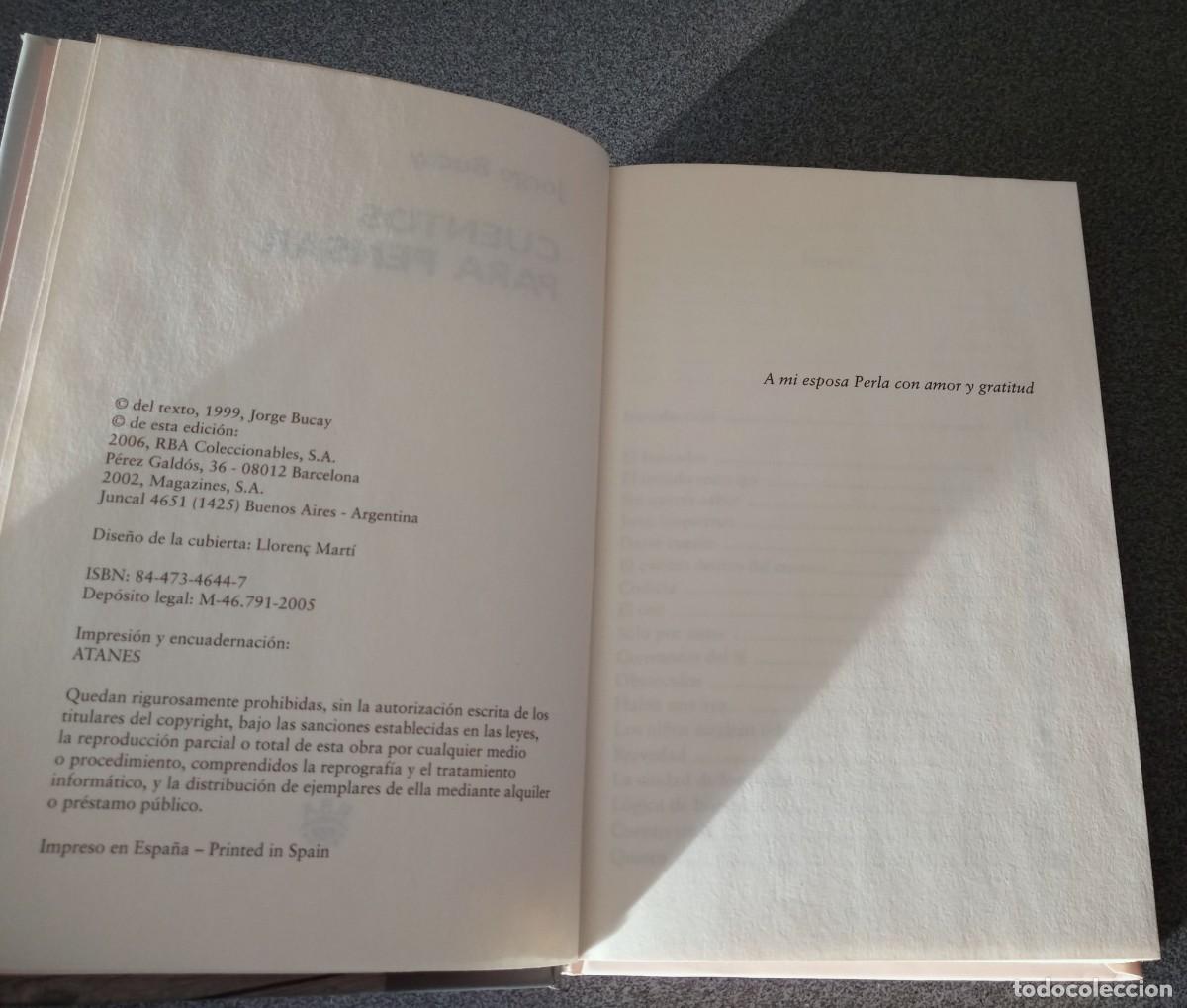 Libros de segunda mano: Cuentos Para Pensar Jorge Bucay - Foto 4