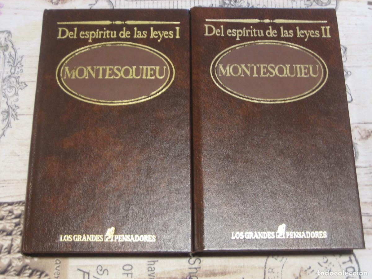 Libros de segunda mano: El esp&iacute;ritu de las leyes - Montesquieu - 2 TOMOS - Foto 1