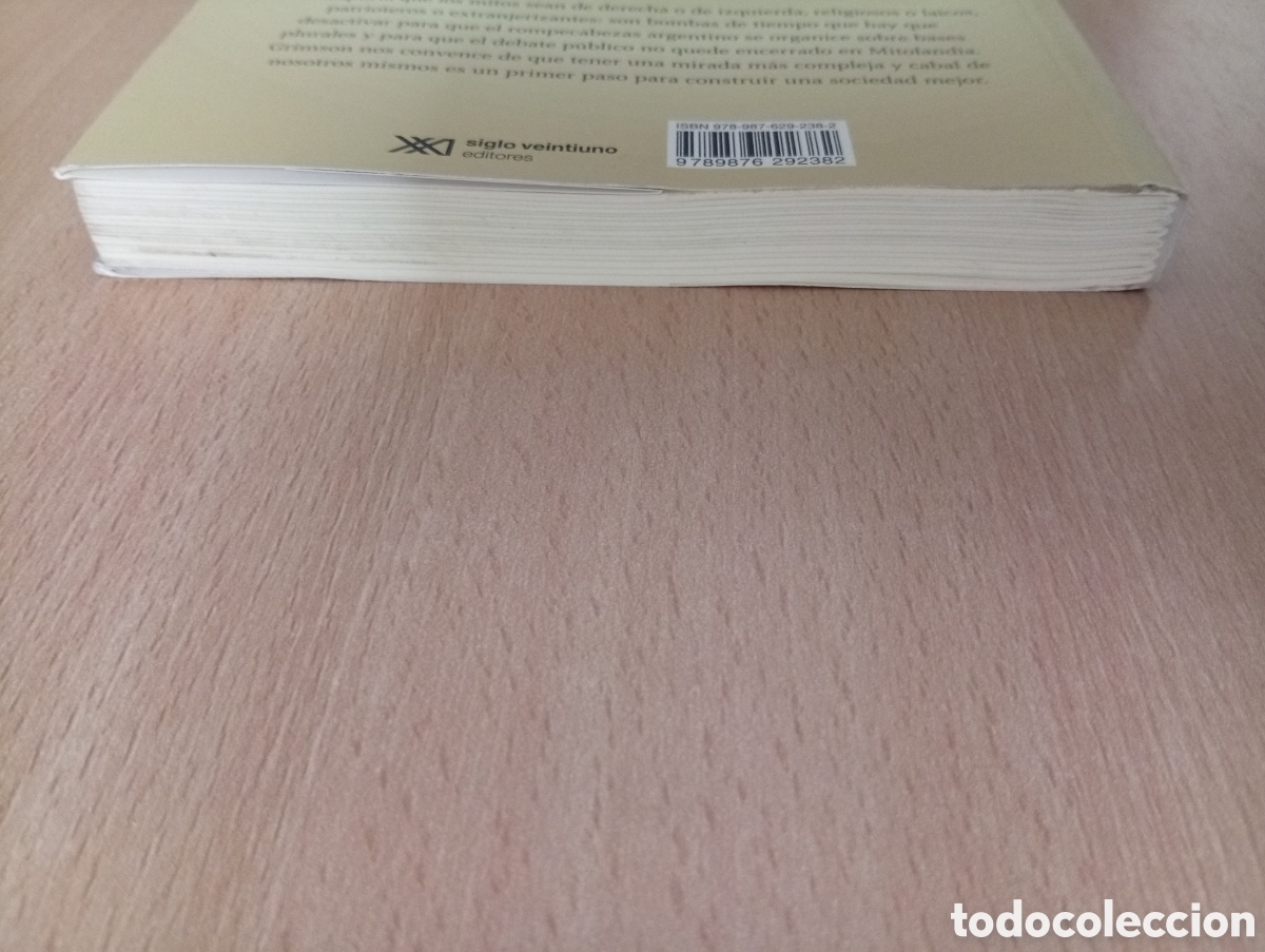 Libros de segunda mano: MITOMAN&Iacute;AS ARGENTINAS. Alejandro Grimson - Foto 3
