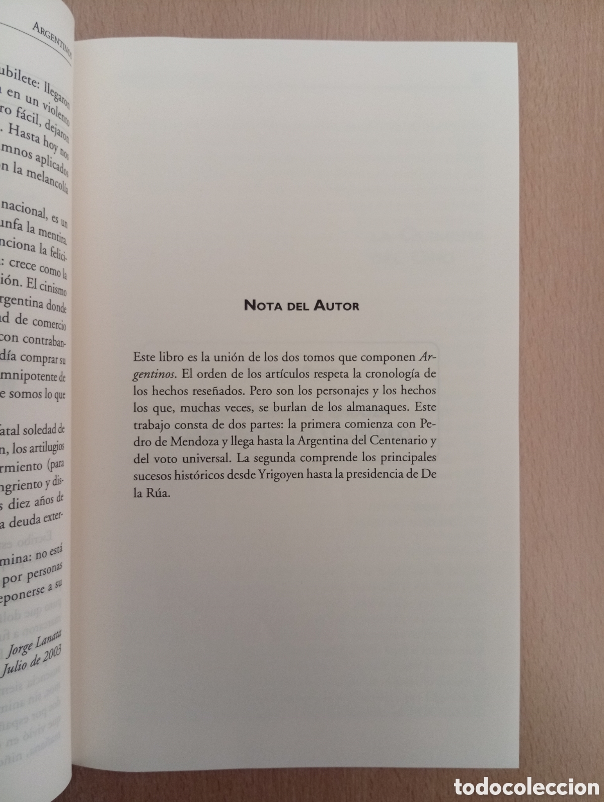 Libros de segunda mano: ARGENTINOS. Jorge Lanata. Ediciones B - Foto 20