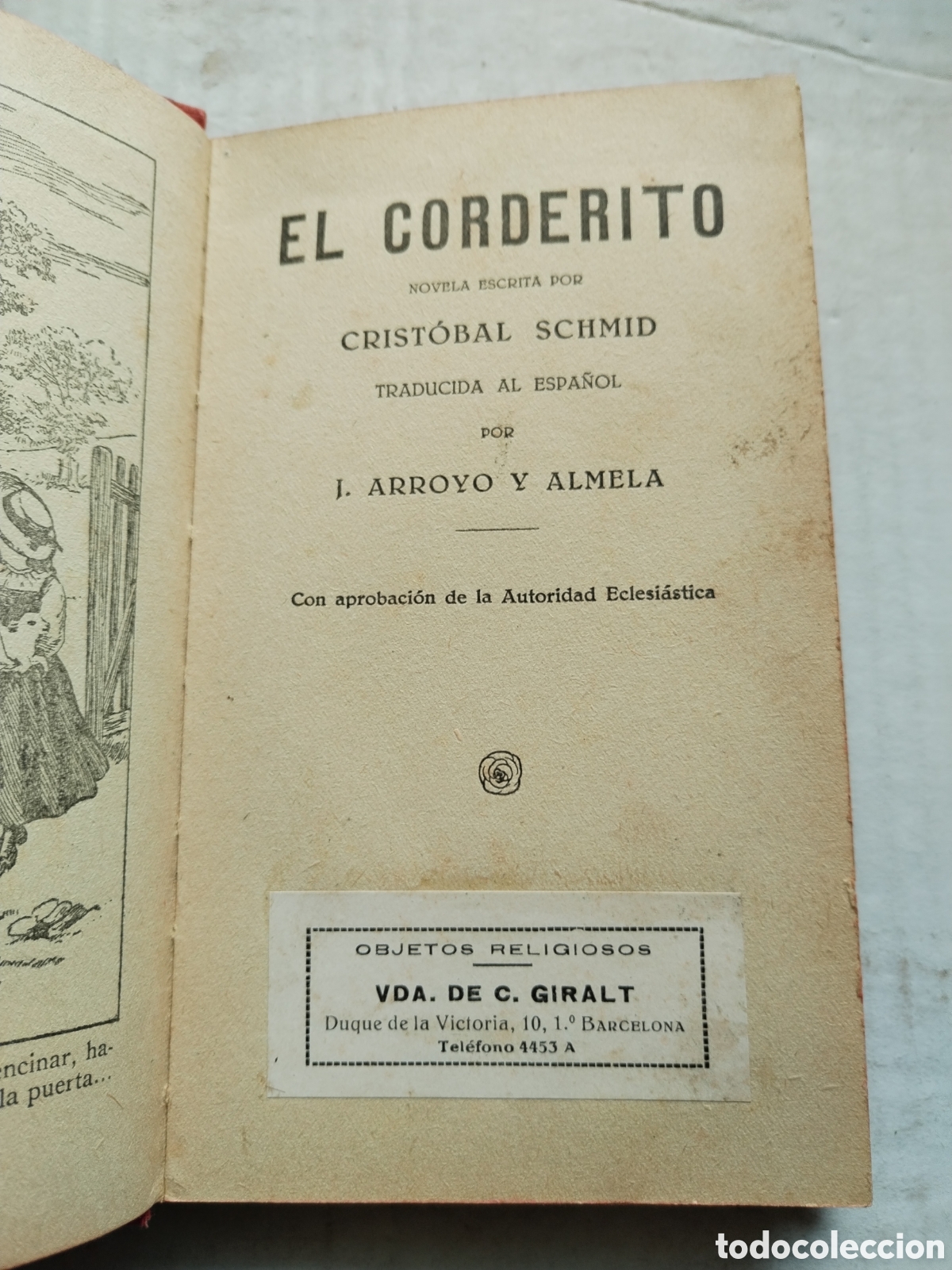 Libros de segunda mano: EL CORDERITO/BIBLIOTECA ROSA - Foto 3