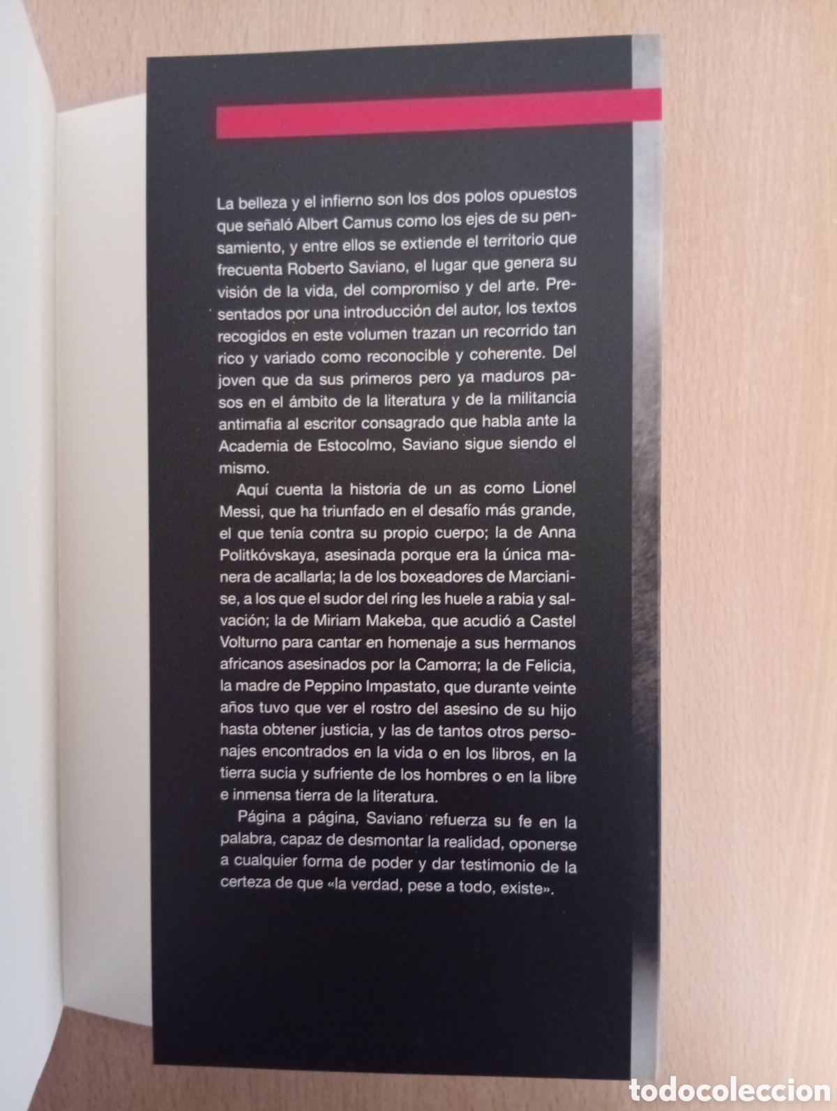 Libros de segunda mano: LA BELLEZA Y EL INFIERNO. Roberto Saviano - Foto 10