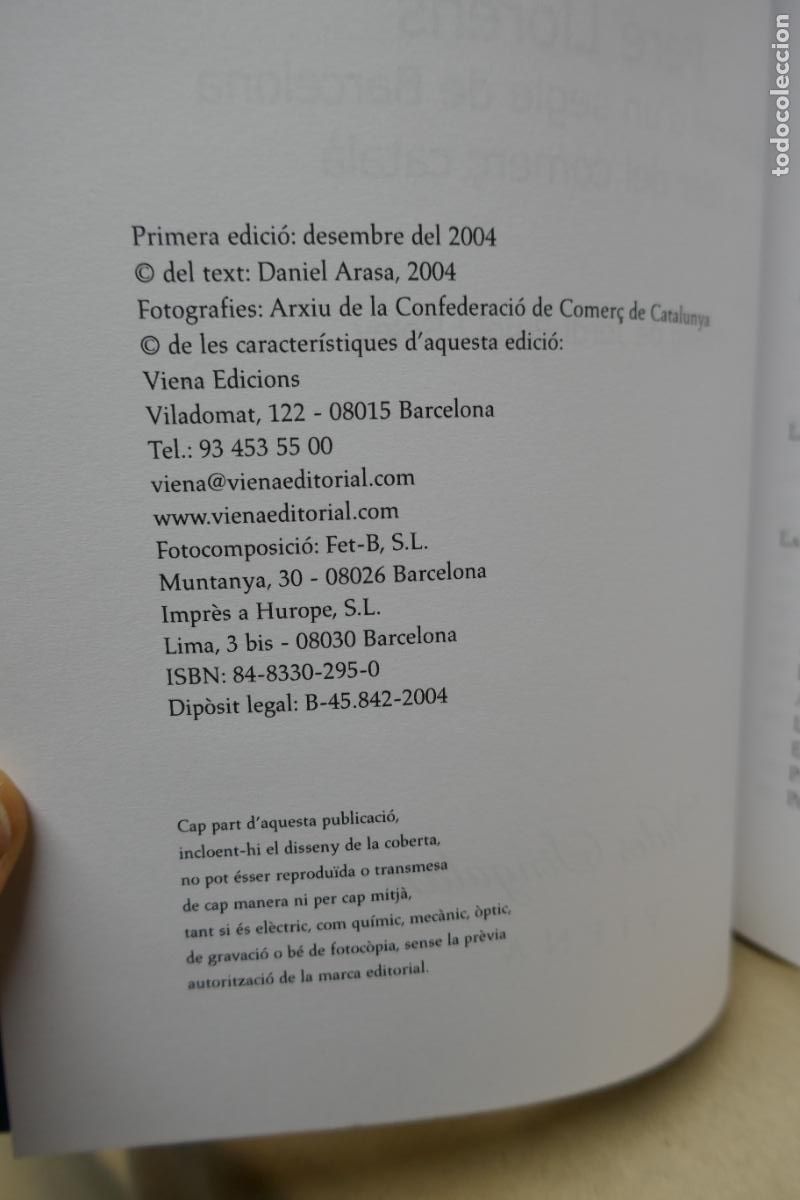 Libros de segunda mano: PERE LLORENS - UNA VIDADE TREBALL I COMPROM&Iacute;S (EN CATALAN) - Foto 5