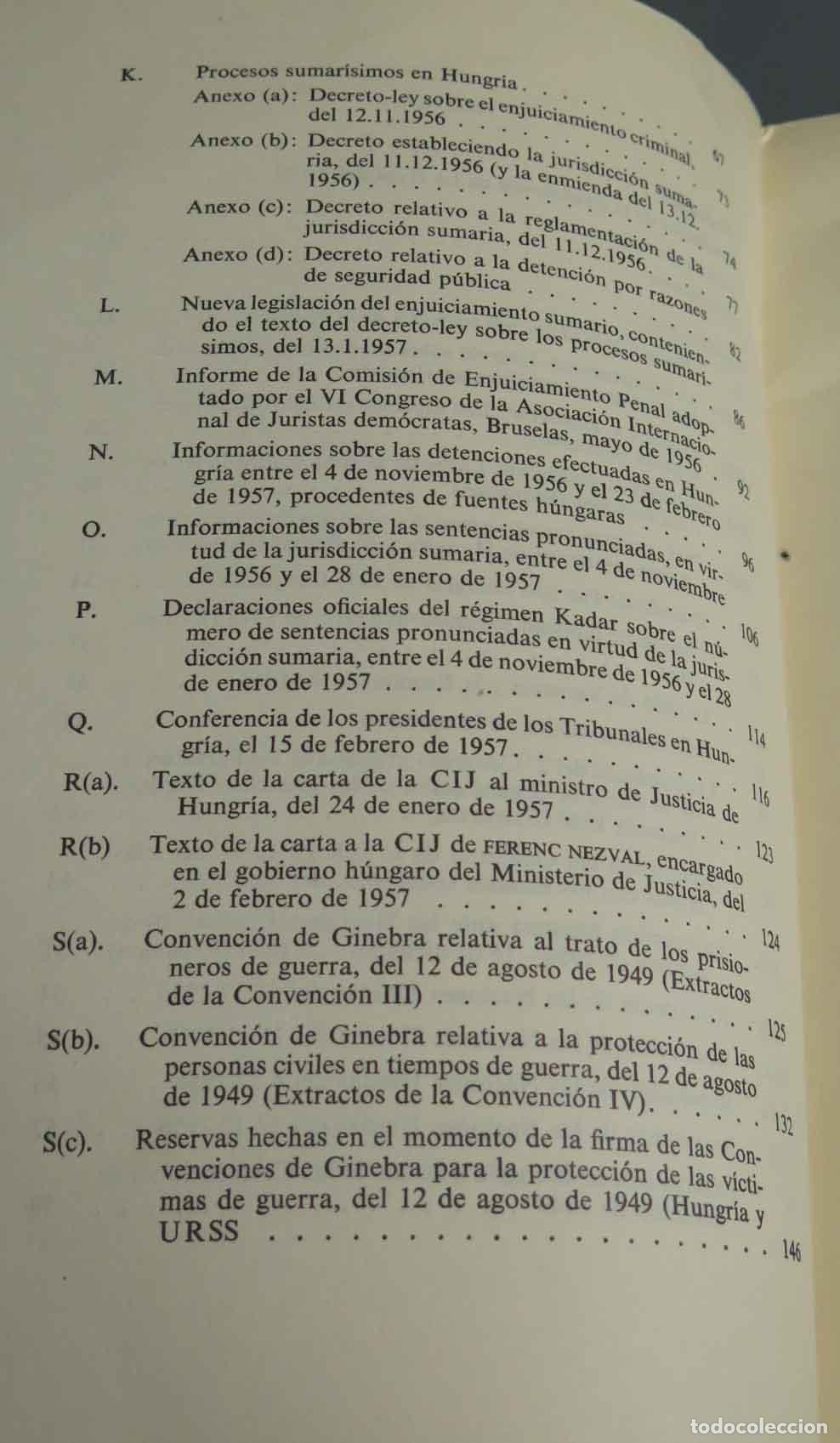 Libros de segunda mano: La Situaci&oacute;n en Hungr&iacute;a la Regla de Derecho - Foto 3